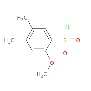 2-甲氧基-4,5-二甲基苯磺酰基氯化物