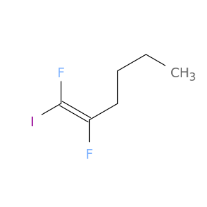 1-Hexene, 1,2-difluoro-1-iodo-, (Z)-