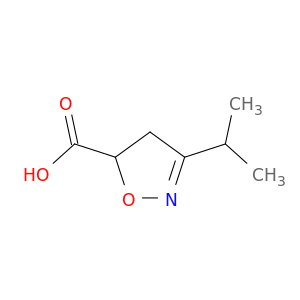 3-(丙-2-基)-4,5-二氢-1,2-噁唑-5-羧酸