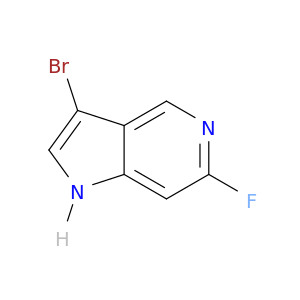 3-Bromo-6-氟-1H-吡咯[3,2-C]吡啶