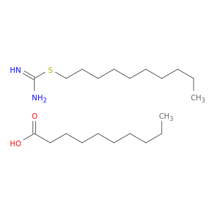 decanoic acid- decyl carbamimidothioate(1:1)