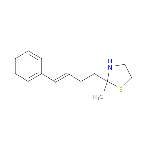 2-METHYL-2-[(E)-4-PHENYLBUT-3-ENYL]THIAZOLIDINE