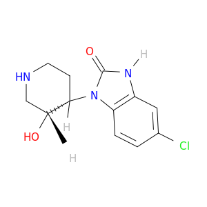 2H-苯并咪唑-2-一,5-氯-1,3-二氢-1-(3-羟基-4-哌啶基)-,CIS-