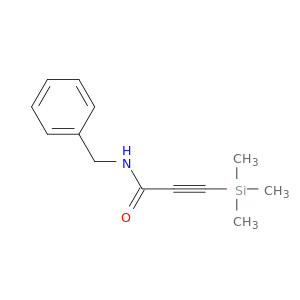 2-Propynamide, N-(phenylmethyl)-3-(trimethylsilyl)-