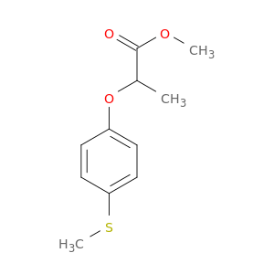 Propanoic acid, 2-[4-(methylthio)phenoxy]-, methyl ester