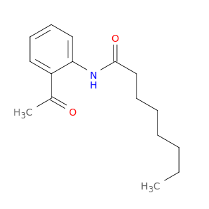 N-(2-乙酰基苯基)辛酰胺