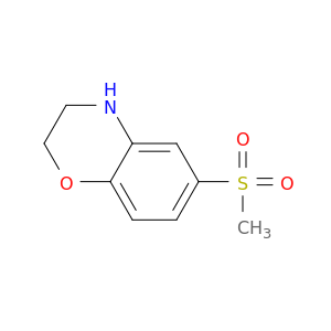 6-Methanesulfonyl-3,4-dihydro-2H-1,4-benzoxazine