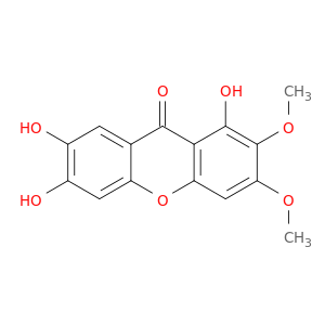 9H-Xanthen-9-one, 1,6,7-trihydroxy-2,3-dimethoxy-