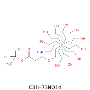 α-(2-氨基乙基)-ω-[3-(1,1-二甲基乙氧基)-3-氧代丙氧基]-聚乙二醇