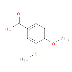 4-Methoxy-3-(methylthio)benzoic acid
