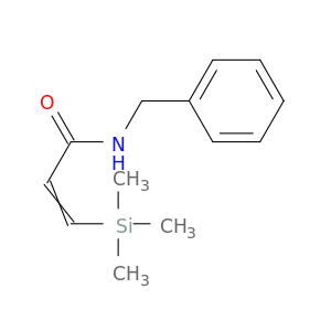 2-Propenamide, N-(phenylmethyl)-3-(trimethylsilyl)-