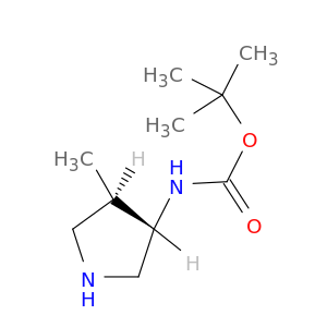 ((3S,4R)-4-甲基吡咯烷-3-基)氨基甲酸叔丁酯