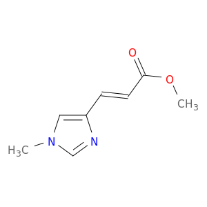 甲基(2E)-3-(1-甲基-1H-咪唑-4-基)-2-丙酸盐
