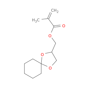 2-丙烯酸,2-甲基-,1,4-二氧化硅[4.5]DEC-2-基甲基酯