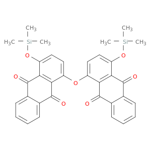 9,10-Anthracenedione, 1,1'-oxybis[4-[(trimethylsilyl)oxy]-