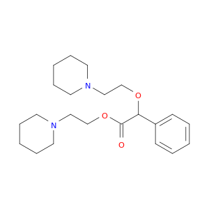 2-(piperidin-1-yl)ethyl phenyl[2-(piperidin-1-yl)ethoxy]acetate