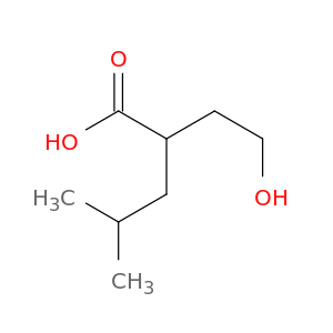 Pentanoic acid, 2-(2-hydroxyethyl)-4-methyl-