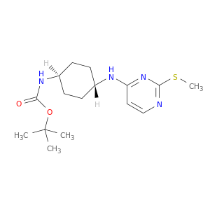 (1R,4R)-[4-(2-甲基硫基-嘧啶-4-基氨基)-环己基]-氨基甲酸叔丁酯