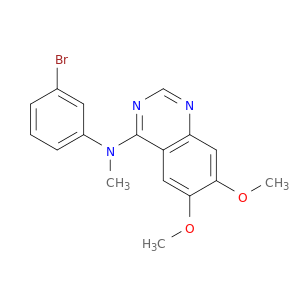 N-(3-溴苯基)-6,7-二甲氧基-N-甲基-4-喹唑啉胺