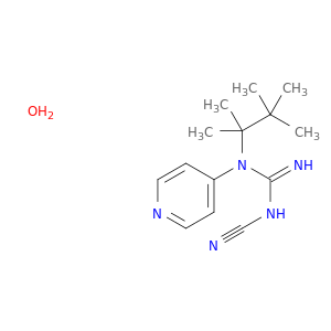 N-CYANO-N'-PYRIDIN-4-YL-N'-(1,1,2,2-TETRAMETHYLPROPYL)GUANIDINE HYDRATE