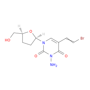 5-(2-BROMOVINYL)-3-AMINO-2',3'-DIDEOXYURIDINE