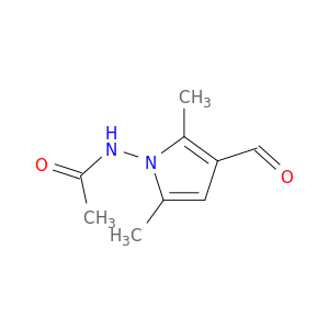 N-(3-Formyl-2,5-dimethyl-1H-pyrrol-1-yl)acetamide