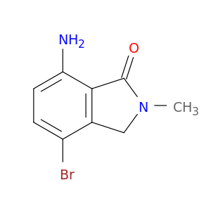 7-氨基-4-溴-2-甲基异吲哚啉-1-酮