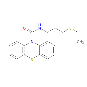 10H-Phenothiazine-10-carboxamide,N-[3-(ethylthio)propyl]-