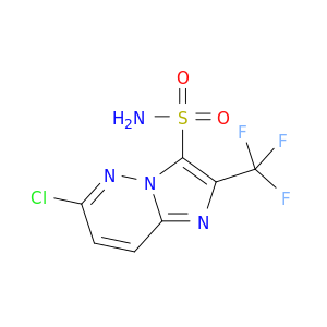 Imidazo[1,2-b]pyridazine-3-sulfonamide, 6-chloro-2-(trifluoromethyl)-