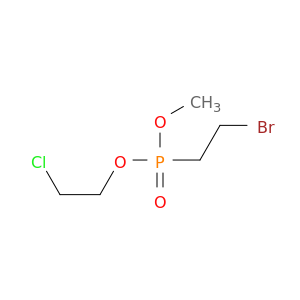 Phosphonic acid, (2-bromoethyl)-, 2-chloroethyl methyl ester