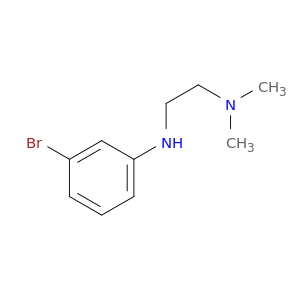 {2-[(3-Bromophenyl)amino]ethyl}dimethylamine