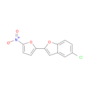 Benzofuran, 5-chloro-2-(5-nitro-2-furanyl)-