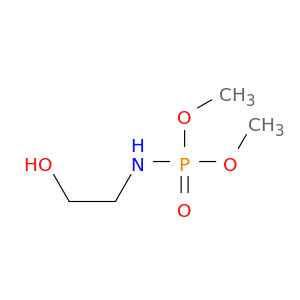 Phosphoramidic acid, N-(2-hydroxyethyl)-, dimethyl ester
