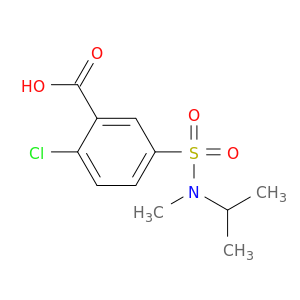 2-Chloro-5-(N-isopropyl-N-methylsulfamoyl)benzoic acid