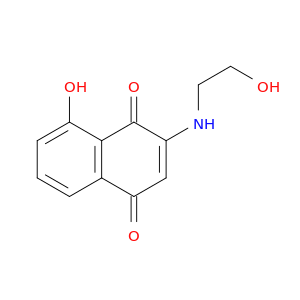 1,4-Naphthalenedione, 8-hydroxy-2-[(2-hydroxyethyl)amino]-