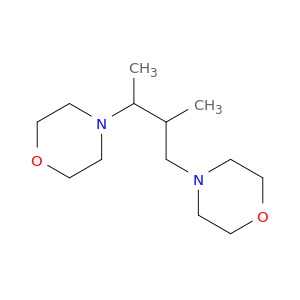 Morpholine, 4,4'-(1,2-dimethyl-1,3-propanediyl)bis-