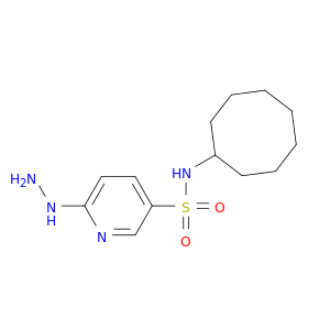 N-Cyclooctyl-6-hydrazinylpyridine-3-sulfonamide