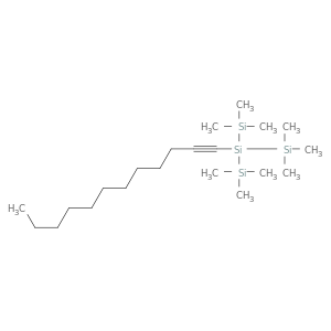 Trisilane, 2-(1-dodecynyl)-1,1,1,3,3,3-hexamethyl-2-(trimethylsilyl)-