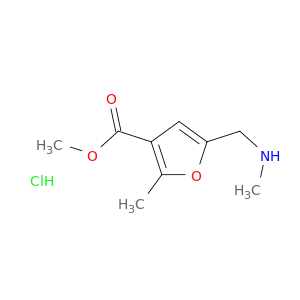 Methyl 2-Methyl-5-[(methylamino)methyl]furan-3-carboxylate Hydrochloride