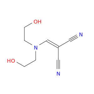 Propanedinitrile,2-[[bis(2-hydroxyethyl)amino]methylene]-