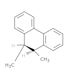 Phenanthrene, 9,10-dihydro-9,10-dimethyl-, trans-