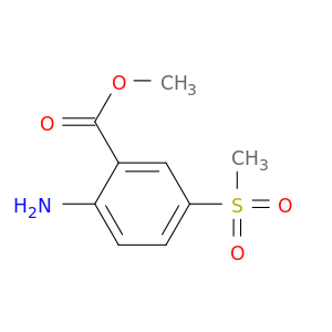 2-氨基-5-甲砜基苯甲酸甲酯
