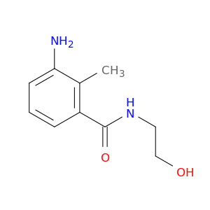 3-Amino-N-(2-hydroxyethyl)-2-methylbenzamide