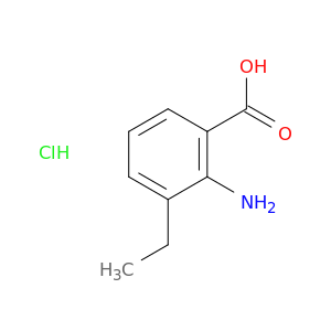 2-amino-3-ethylbenzoic Acid hydrochloride