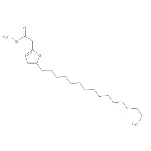2-Furanacetic acid, 5-hexadecyl-, methyl ester