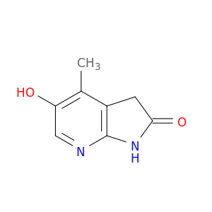 1,3-二氢-5-羟基-4-甲基-2H-Pyrrolo[2,3-B]吡啶-2-一
