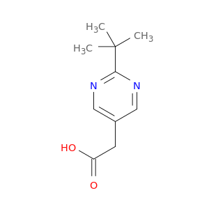 5-Pyrimidineaceticacid, 2-(1,1-dimethylethyl)-