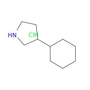 3-Cyclohexylpyrrolidine hydrochloride