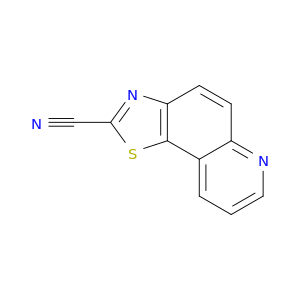 Thiazolo[5,4-f]quinoline-2-carbonitrile