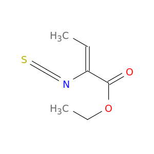 2-Butenoic acid, 2-isothiocyanato-, ethyl ester, (Z)-